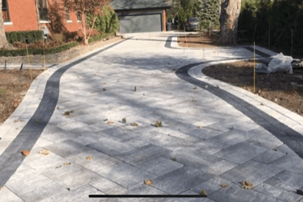 Michigan Paver Driveway Installation